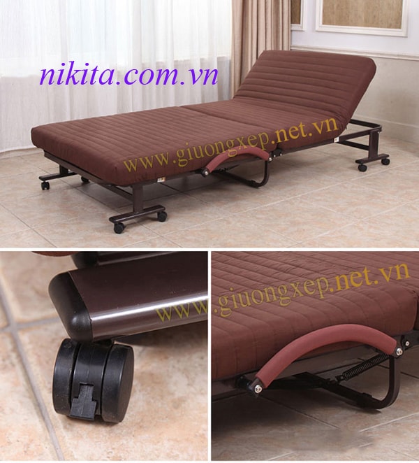 giường xếp ngâng đầu hàn quốc hq-80