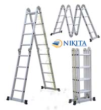 Thang nhôm gấp xếp đa năng Nikita chính hãng ở Quận 12